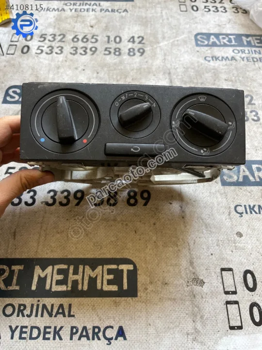 Çıkma vw golf 1j0 819 045 f 1j0819045f klima kontrol paneli