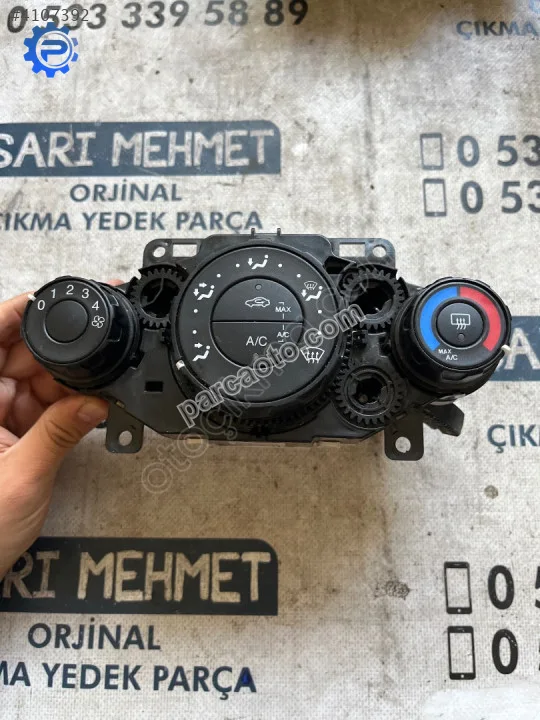 Çıkma ford fıesta 8a61-19980-ae 8a6119980ae klima kontrol paneli