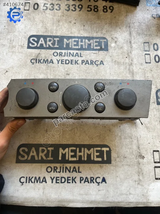 Çıkma opel vectra c 24441229 klima kontrol paneli