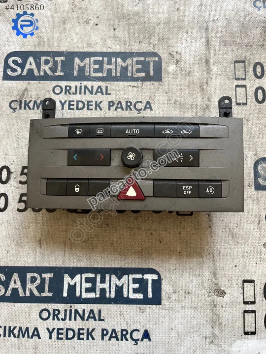 Peugeot 407 Klima Kontrol Panel - Konya Selçuklu
