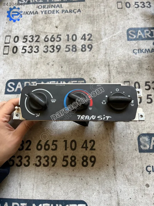 ÇIKMA FORD TRANSİT YC1H-18K391-CD KLİMA KONTROL PANELİ ÇIKMA FORD TRANSİT YC1H-18K391-CD KLİMA KONTROL PANELİ