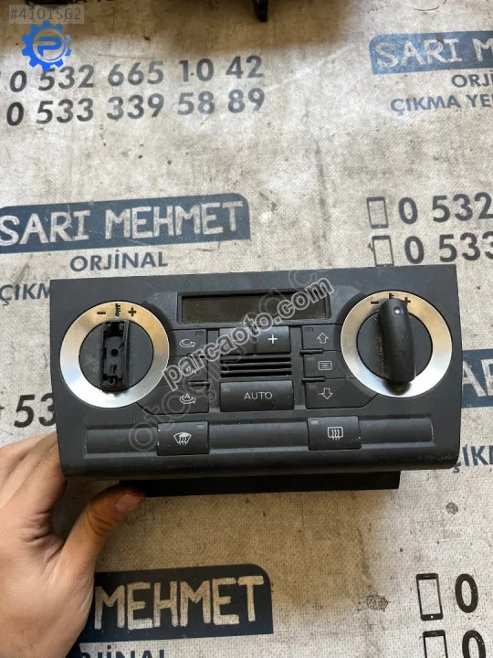 Çıkma audı a3 8p0 820 043ag 8p0820043ag klima kontrol paneli