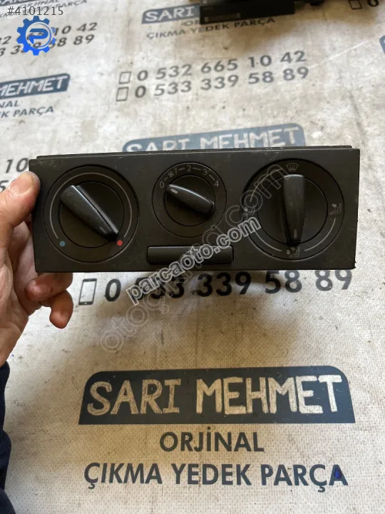 Çıkma vw golf 1j0 819 045 f 1j0819045f klima kontrol paneli