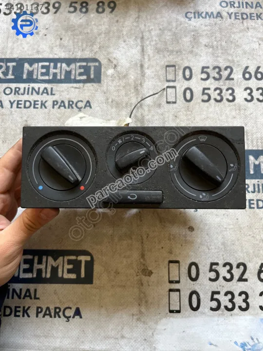 Çıkma skoda octavıa 1j0 819 045 f 1j0819045f klima kontrol paneli