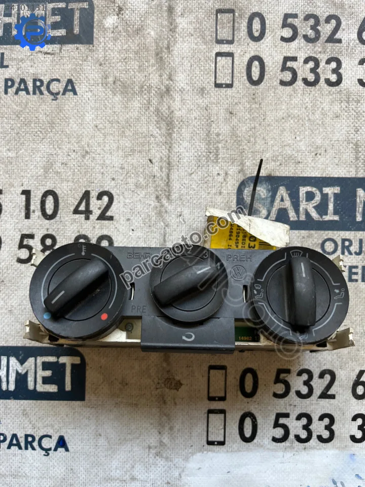 Çıkma vw polo 6q0 819 045 p 6q0819045p klima kontrol paneli