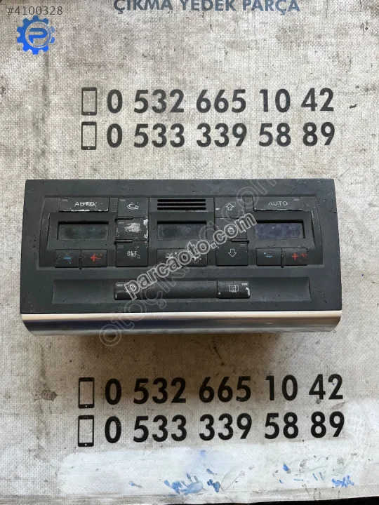 Çıkma audı a4 8e0 820 643 8e0820643 klima kontrol paneli