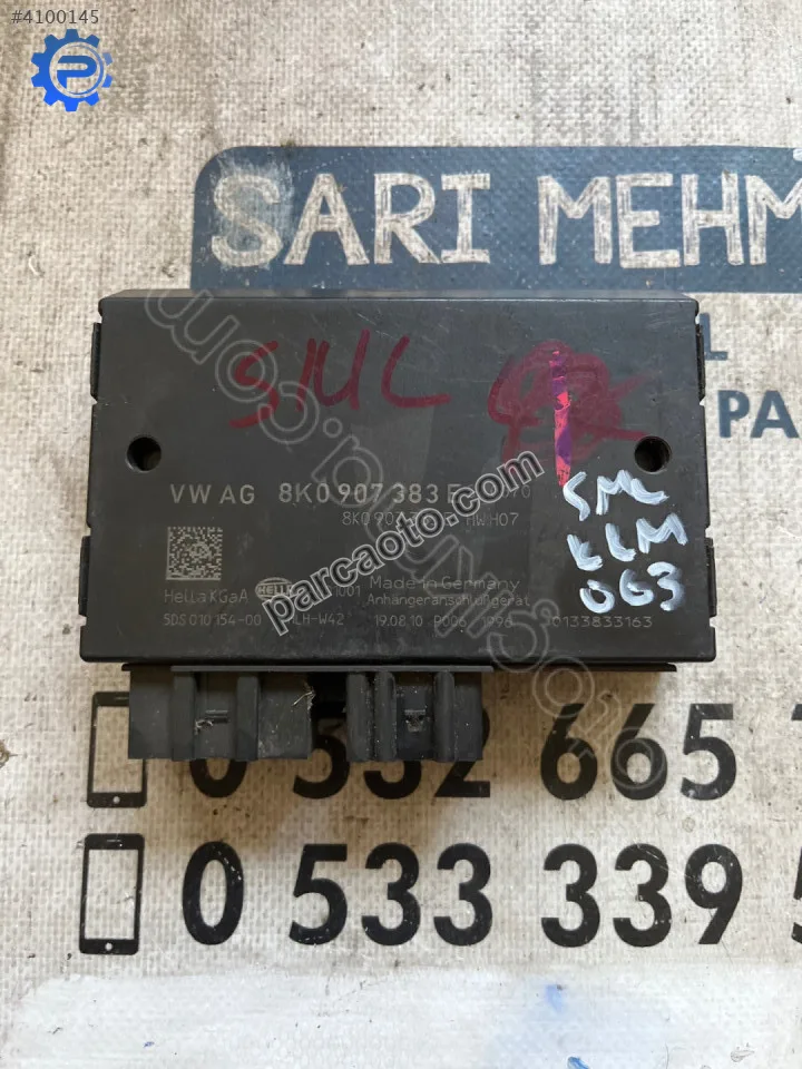 Çıkma audı a4 8k0 907 383 e 8k0907383e konfor beyni