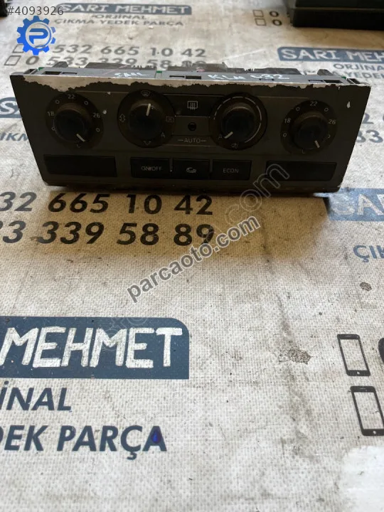 Çıkma audı a6 4f1 820 043 m 4f1820043m klima kontrol paneli