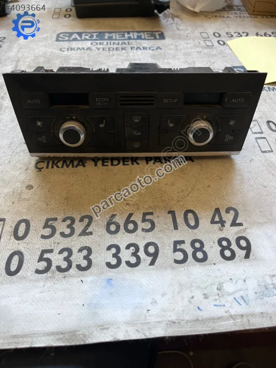 Çıkma audı q7 4l0 820 043 f 4l0820043f klima kontrol paneli