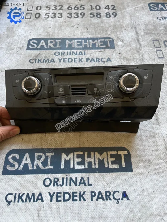 Çıkma audı a4 8k1 820 043 bb 8k1820043bb klima kontrol paneli