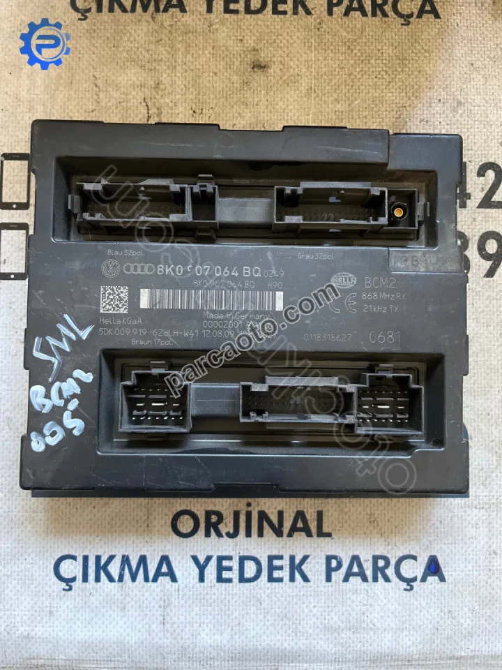 Çıkma audi a4 a5 q5 8k0 907 064 bq 8k0907064bq konfor beyni