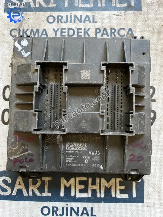 Çıkma vw polo seat ibiza 6r0937086p bcm beyni