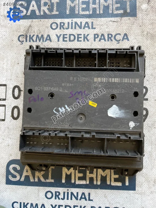 Çıkma vw polo fabia ibiza 6q1937049b bcm beyni