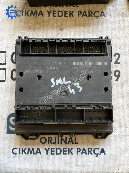 Çıkma vw polo cordoba fabia 6q1937049d bcm beyni