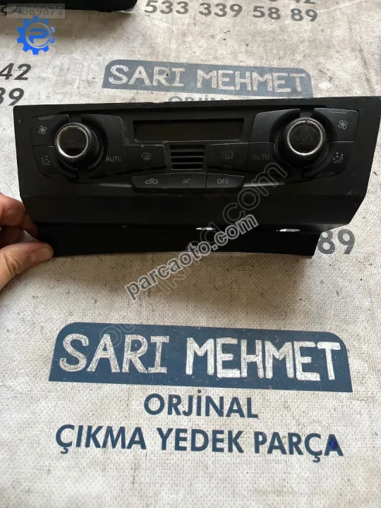 Çıkma audı a4 8t1 820 043 ap 8t1820043ap klima kontrol paneli