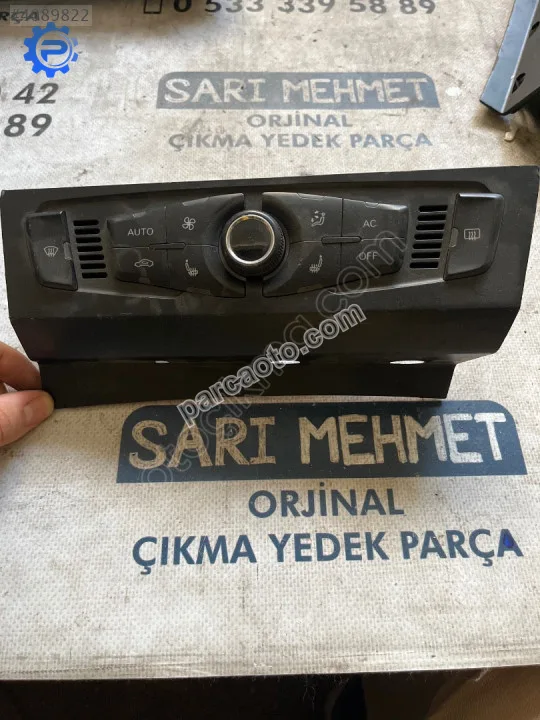 Çıkma audı a4 8t1 820 043 an 8t1820043an klima kontrol paneli