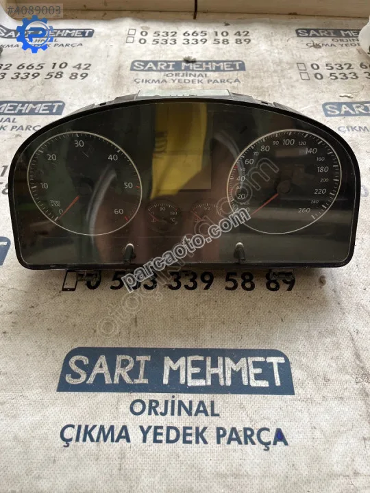 Çıkma vw caddy 1t0920 861 a 1t0920861a km hız gösterge paneli