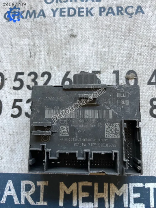 Çıkma vw golf 5q0 959 593e 5q0959593e kapı kontrol beyni