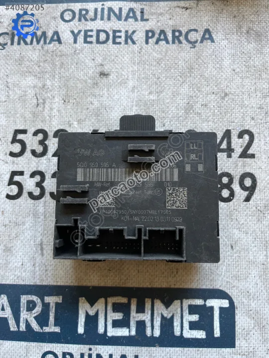 Çıkma audi a3 5q0 959 595a 5q0959595a kapı kontrol beyni