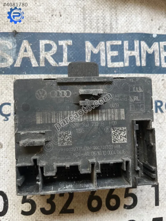 Çıkma audı a1 8x0 959 792b 8x0959792b kapı kontrol beyni
