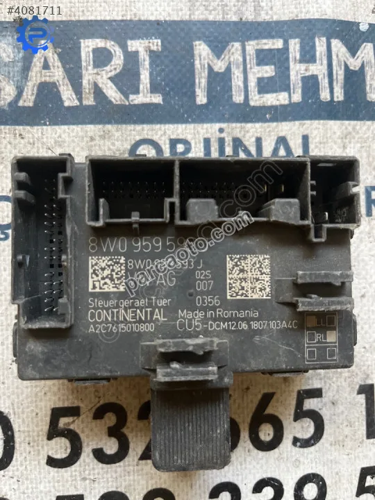 Çıkma audı a5 8w0 959 593j 8w0959593j kapı kontrol beyni