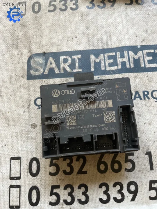 Audi A4 Merkezi Kilit Motoru - Konya Selçuklu