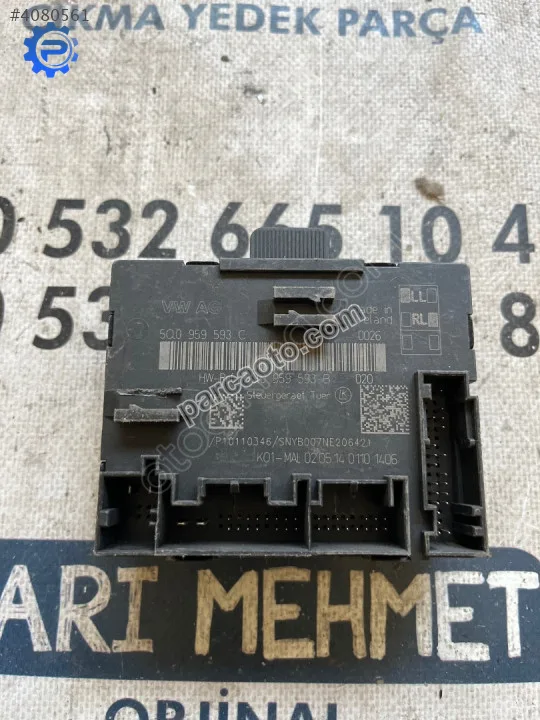 Çıkma audı a3 5q0 959 593c 5q0959593c kapı kontrol beyni