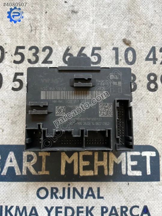 Çıkma vw passat 5q0 959 593b 5q0959593b kapı kontrol beyni
