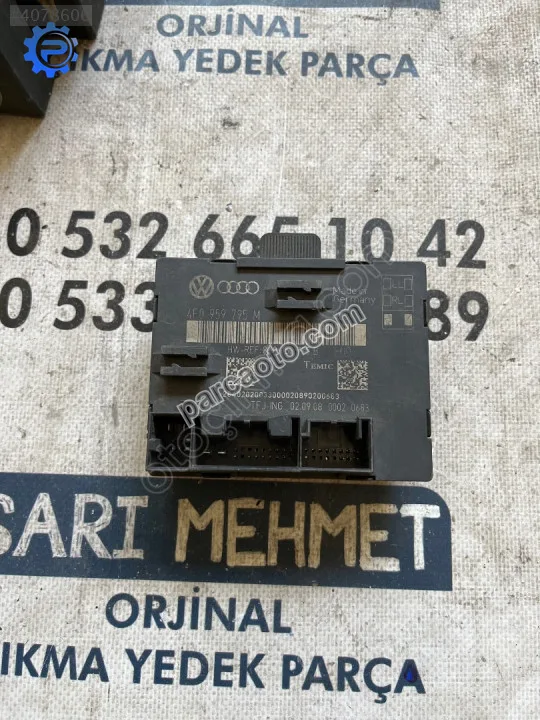 Çıkma audı a6 4f0 959 795m 4f0959795m kapı kontrol beyni