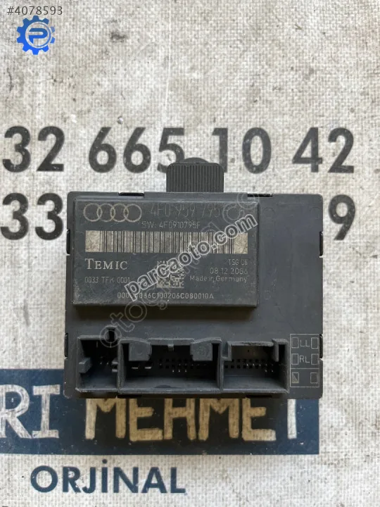 Çıkma audı a6 4f0 959 795f 4f0959795f kapı kontrol beyni