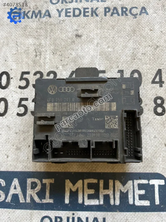 Çıkma audı a6 q7 4f0 959 793r 4f0959793r kapı kontrol beyni