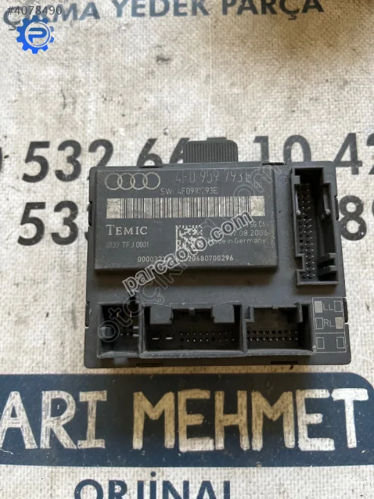Çıkma audı a6 4f0 959 793e 4f0959793e kapı kontrol beyni