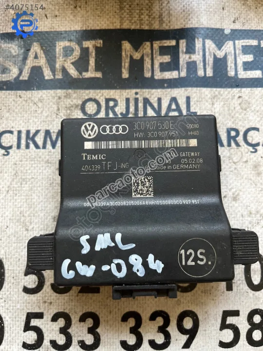 ÇIKMA VW PASSAT B6 3C0 907 530 E 3C0907530E GATEWAY BEYNİ ÇIKMA VW PASSAT B6 3C0 907 530 E 3C0907530E GATEWAY BEYNİ