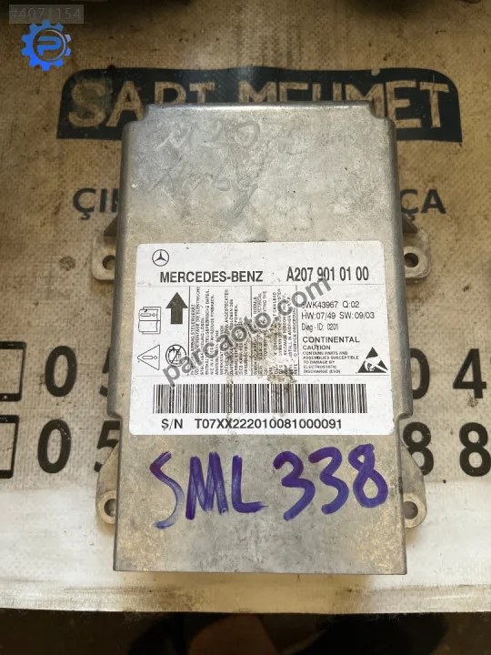 Mercedes CLK Airbag Beyni - Konya Selçuklu