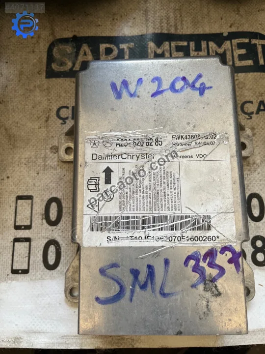 Çıkma mercedes w204 c-class 5wk43608 aırbag beyni