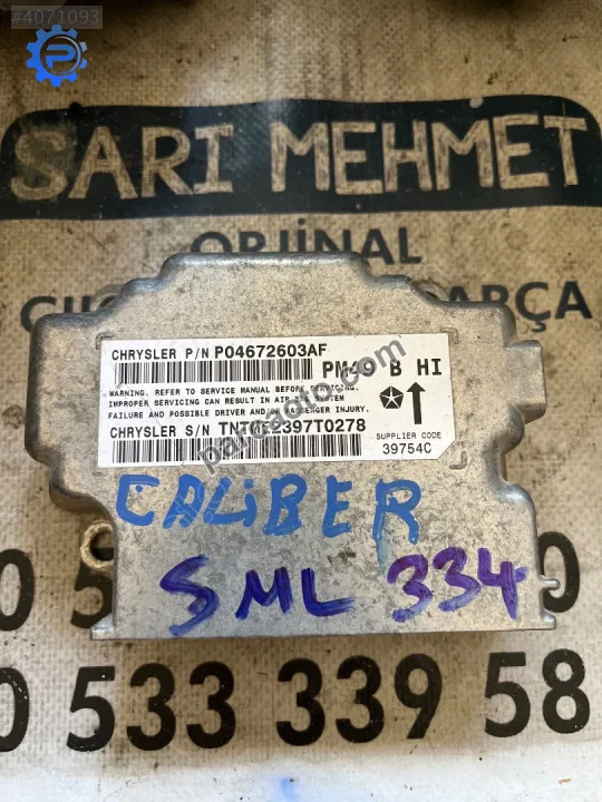 Çıkma dodge calıber p04672603af aırbag beyni