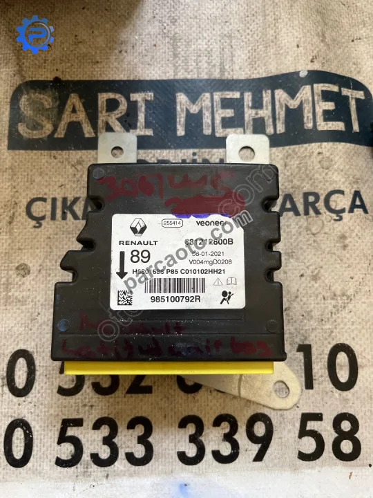 Çıkma renault latıtude 681212800b aırbag beyni