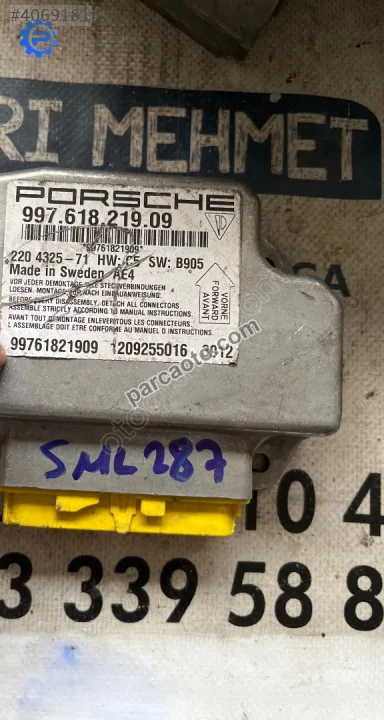 Çıkma porsche 911 99761821909 aırbag beyni