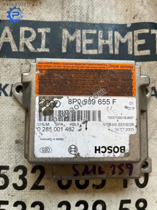 Çıkma audı a3 8p0 959 655f 8p0959655f airbag beyni