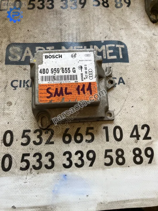 Çıkma audi a6 4b0 959 655g 4b0959655g aırbag beyni