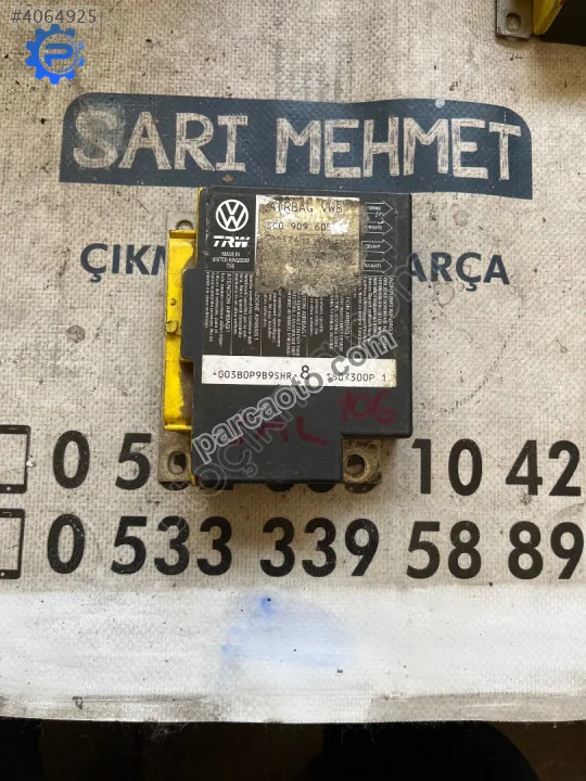 Çıkma vw volkswagen passat 3c0 909 605d 3c0909605d aırbag beyni
