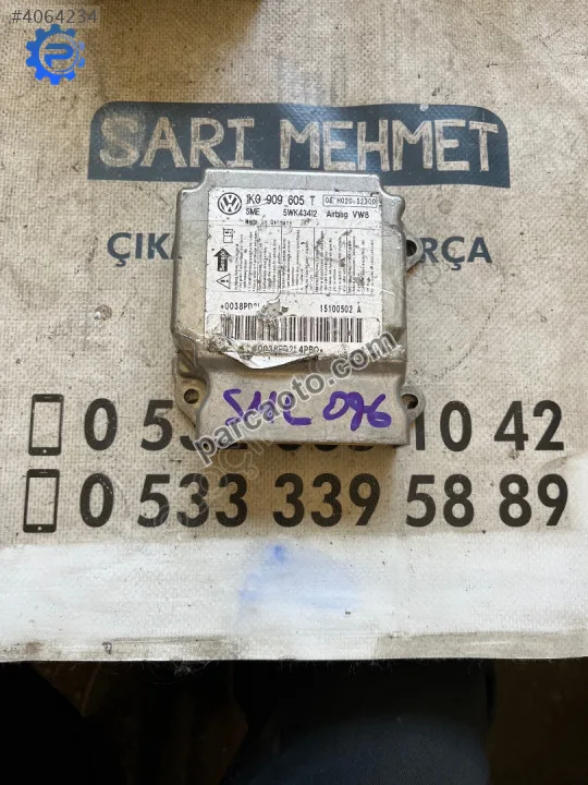 Çıkma vw volkswagen jetta 1k0 909 605t 1k0909605t aırbag beyni