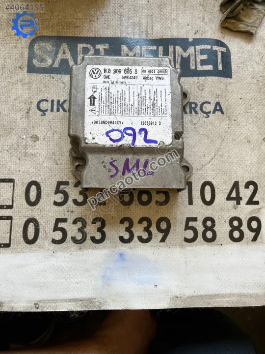 ÇIKMA VW VOLKSWAGEN GOLF 1K0 909 605S 1K0909605S AIRBAG BEYNİ ÇIKMA VW VOLKSWAGEN GOLF 1K0 909 605S 1K0909605S AIRBAG BEYNİ