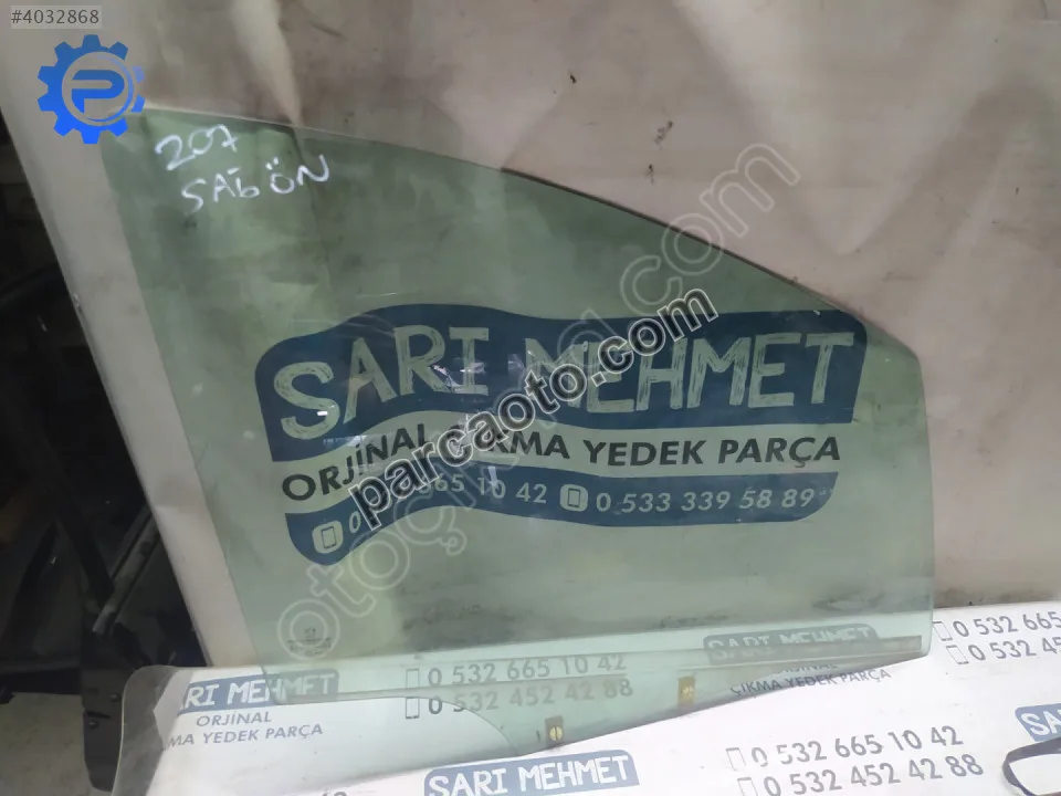 Peugeot 207 Kapı Camları - Konya Selçuklu