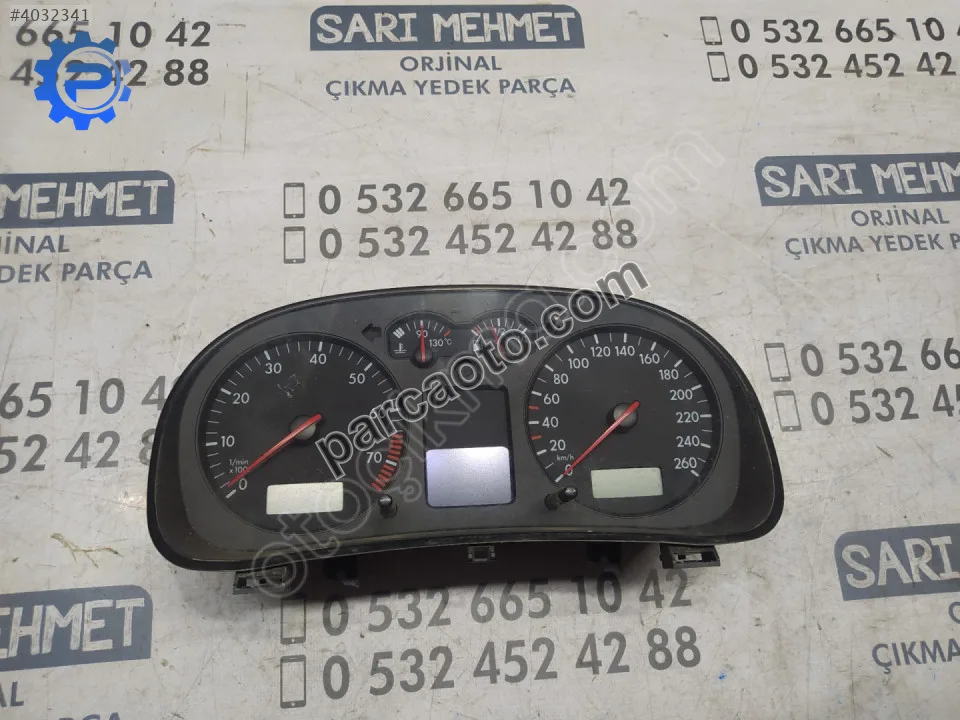 Çıkma vw bora kilometre gösterge saati 1j0920826a