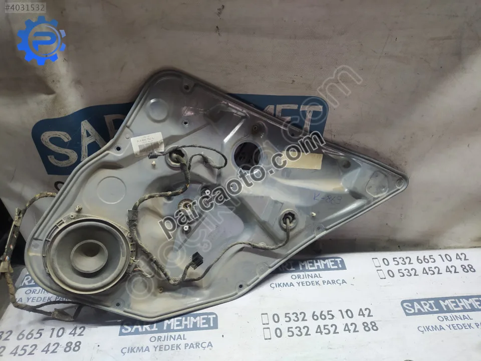Çıkma seat cordoba sağ arka cam krikosu k-869