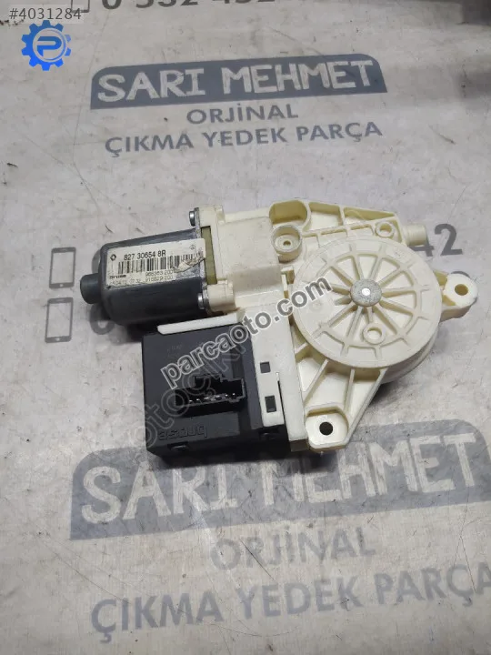 Çıkma renault fluence megane 3 sağ arka cam motoru 827306548r