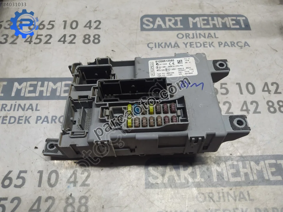 Çıkma fiat fiorino sigorta kutusu 01358812080