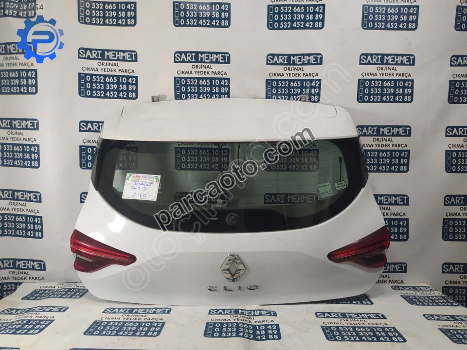 Çıkma renault clio 5 bagaj kapağı 2160