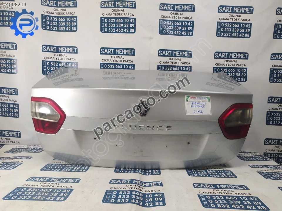 Çıkma renault fluence bagaj kapağı 2156